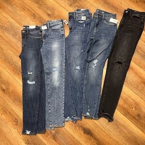 NWT lot of youth girls size 12 jeans OLD NAVY